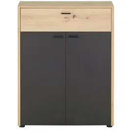 Uno Quadro 77,2 x 112,7 x 29,6 cm sonoma eiche/weiß