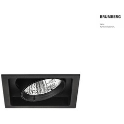 Brumberg LED-Einbaurichtstrahler 230 V AC, 50 Hz, 3000K, schwarz BRUM-12583183