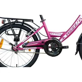 Rezzak 20 Zoll RH 33 cm Pink/Weiß