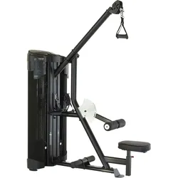 DUAL Station Lat + Low Row SCHWARZ ONE SIZE