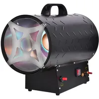 FireFix Gas-Heizgebläse UltraLine 33 kW Schwarz