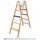 Iller-Leiter Holz Stufen Stehleiter ERGO Plus 2x6 2106-7