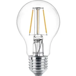 Philips LED-Leuchtmittel Birnenform A60 E27 4,3W, Nicht dimmbar, Nicht Smart Home-fähig