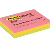 Post-it Post-it® Super Sticky Meeting Notes Haftnotizen extrastark farbsortiert 3 Blöcke
