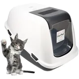 GarPet Katzentoilette XL Grau