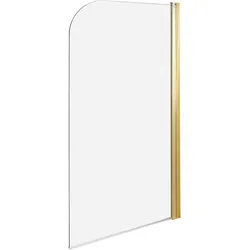 Badewannenaufsatz LAPAN 140 x 80 cm Gold