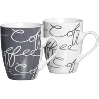 Ritzenhoff & Breker Cornello Kaffeetasse 0,25 l Grau 2 St.