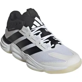 adidas Herren Handballschuhe Court Stabil, Größe 45 1⁄3 in Schwarz FTWWHT/CBLACK/FTWWHT