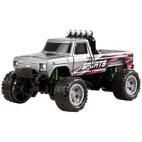 AMEWI RC-Monstertruck Die Cast 1:64 RtR Grau mit Pistolenfernsteuerung