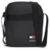 Tommy Jeans Messenger Bag, Schultertasche Umhängetasche schwarz