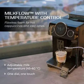 sorso Terra T3 Kaffeevollautomat mit Cold Brew / Eiskaffee – Schwarz