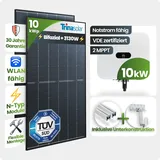 10kWp Huawei PV-Anlage 22x Trina 465Wp Black Frame Schrägdachmontage