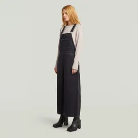 G-Star Skater Maxi Dungaree Kleid Worn In Oyster Shell 48