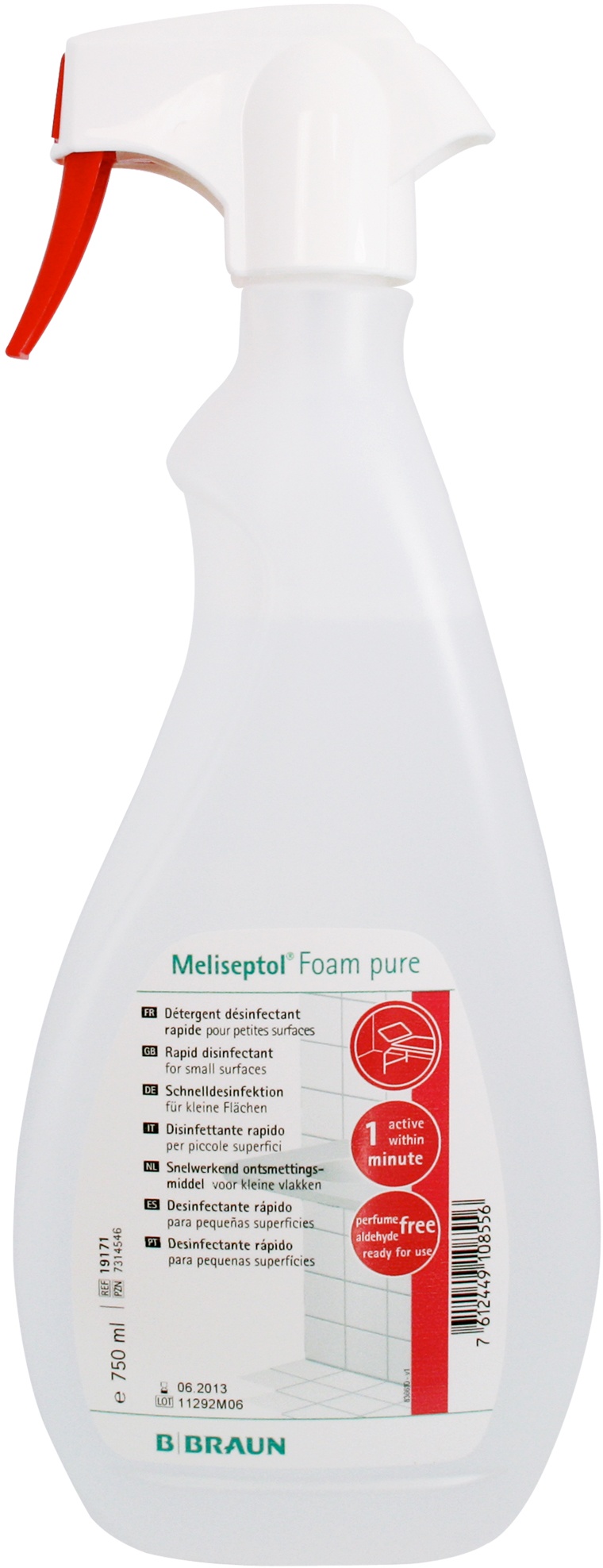 Meliseptol Foam pure Flächendesinfektion