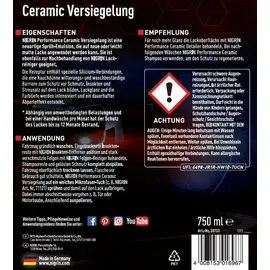 Nigrin Performance Ceramic Versiegelung rot 750 ml