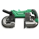 Hikoki Akku Bandsäge CB3612DA (18V, Brushless Motor, Blattgeschwindigkeit: 1,0-3,2 m/min, Bandabmessung LxHxB: 1.140x12,5x0,5 mm)