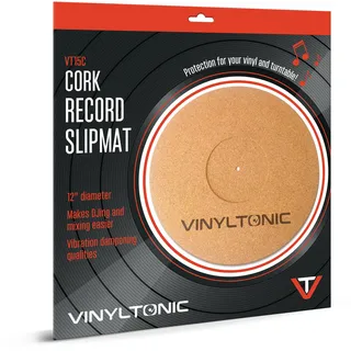 Vinyl Tonic | Schallplatte | Kork- und Gummi-Schallplatte Slipmat (Kork)