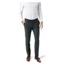Hechter Paris Herren Hose grün meliert, grün, NOS