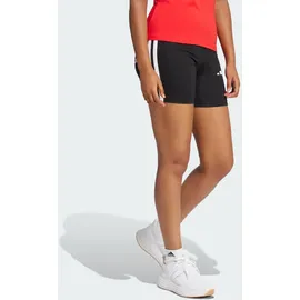 adidas Essentials 3-Streifen High Waisted Biker Tights, black/white