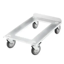 thermohauser Fahrgestell (Aluminium) für EPP-Thermobox Combi GN 1/1, Tragelast 213 kg