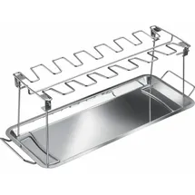 Westmark Hähnchenhalter 15 cm Edelstahl Silber/Weiß