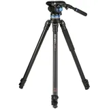 Benro Videostativkit A373F Aluminium Serie 3 inkl. Videoneiger S6Pro 75mm