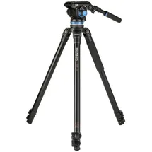 Benro Videostativkit A373F Aluminium Serie 3 inkl. Videoneiger S6Pro 75mm