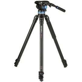 Benro Videostativkit A373F Aluminium Serie 3 inkl. Videoneiger S6Pro 75mm