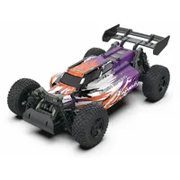AMEWI RC-Buggy DIY Race Buggy 2WD 1:18 Bausatz lila, orange, weiß