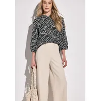 STREET ONE Rüschenbluse Schwarz 36