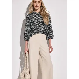 STREET ONE Rüschenbluse Schwarz 36