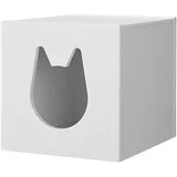IKEA KALLAX Katzenhaus weiß
