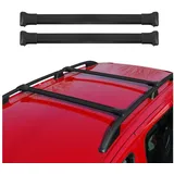 Omac Dachträger für VW T5 T6 Transporter Multivan Caravelle 2003-2025 Schwarz