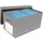 Elba tric 100333273 37x32,2x62,2cm Wellpappe grau/weiß