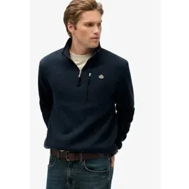 Superdry Storm Fleece Half Zip Sweatshirt Herren Navy M