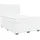 vidaXL Boxspringbett 140 x 200 cm Weiß