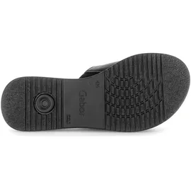 Gabor "Pantolette", Damen, Gr. 38 schwarz Schuhe Pantolette