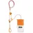 Petzl Steigklemme Orange