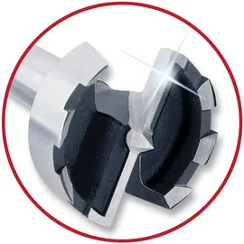 WOLFCRAFT Forstnerbohrer Ø 22 mm Gesamtlänge 90 mm 1 St.