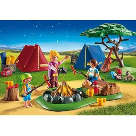 Playmobil Summer Fun Zeltlager mit LED-Lagerfeuer (6888)