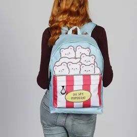 OH MY POP Oh My Pop! Popcorn Fan Hs 2.2, Rucksack - Blue - One Size