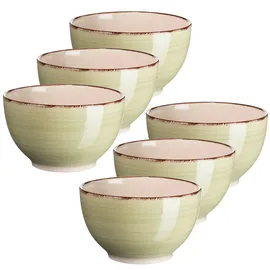 Mäser Müslischalen-Set, Steingut Lumaca