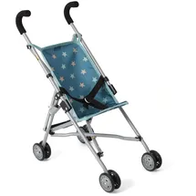 Bayer Chic 2000 - Puppenbuggy Roma, Puppenwagen, Mini-Buggy, Sternchen türkis