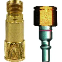 Schlauchkupplungen Stift Sauerst. 6,3mm