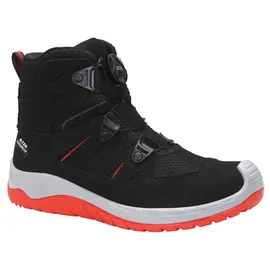 ELTEN Kinderstiefel Maddox Kids BOA Black-red Mid | Größe: EU 32, - Rot