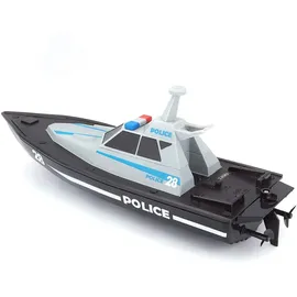 MAISTO TECH 582196 - Ferngesteuertes Boot - High Speed Police Boat (34cm)