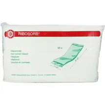 NOBAMED Ribosorb Vlieswindel 11 x 37 cm 50 St.