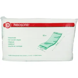 NOBAMED Ribosorb Vlieswindel 11 x 37 cm 50 St.