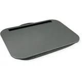 Value Knietablett / Laptop-/Tablet-Ablage mit Kissen, grau