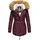 Navahoo Damen Hochwertiger Wintermantel Winterparka mit großem Kunstfell La Viva
